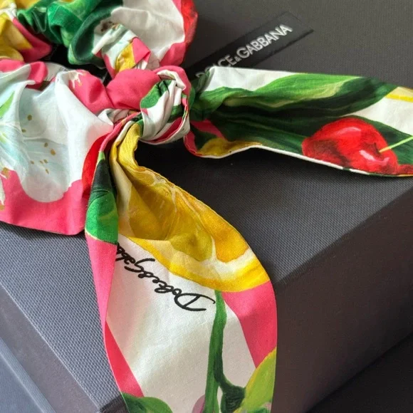 Dolce & Gabbana | Accessories | Dolce Gabbana Floral Silk  display picture 1